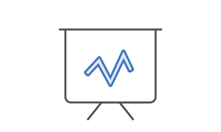 Icon: Tracking und Analyse als Dienstleistung
